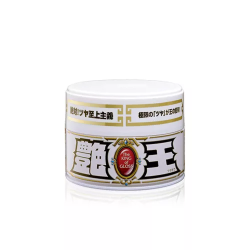 SOFT99 THE KING OF GLOSS  SOLID WHITE extra fényű wax - 300 g