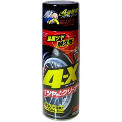 SOFT99 4-X TIRE CLEANER, Gumitisztító spray 470ml