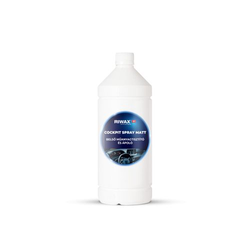 Riwax Cockpit spray matt - Matt Műszerfal Ápoló - 1L