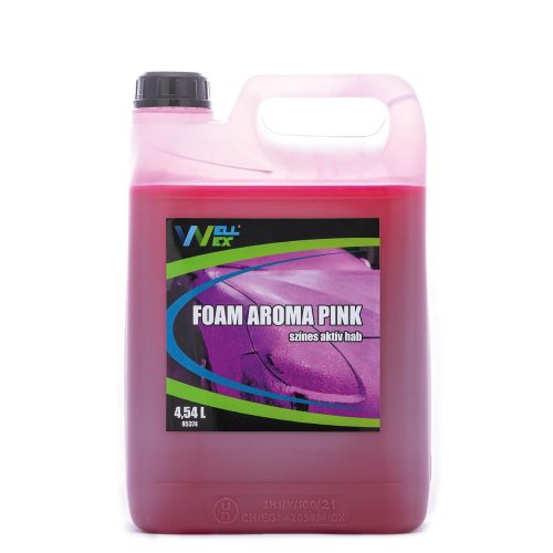 Wellwex Foam Aroma Pink aktív hab