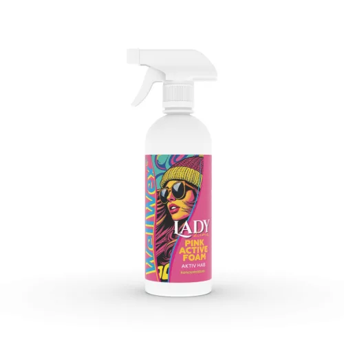 Lady Line by WellWex Pink Active Foam aktív hab - 500 ml