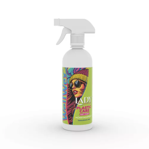 Lady Line by WellWex Plastic Care Matt Finish műanyagápoló - 500 ml