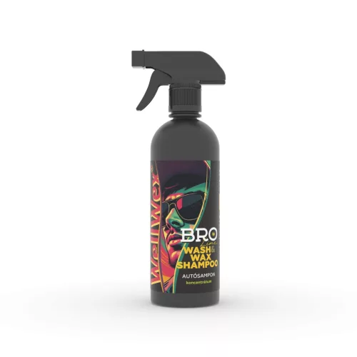Bro Line by WellWex Wash&Wax Shampoo autósampon - 500 ml