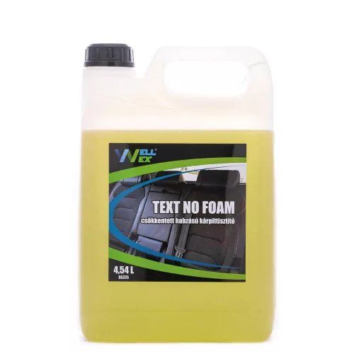 Wellwex Text No Foam csökkentett habzású kárpittisztító