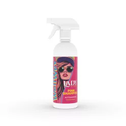 Lady Line by WellWex Pink Shampoo autósampon - 500 ml