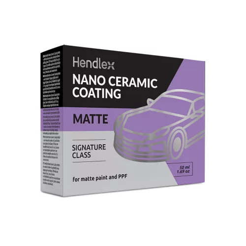 HENDLEX Ceramic Coating MATTE 50ml set - matt kerámia bevonat