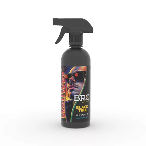 BRO Line by WellWex Black Tire gumiápoló - 500 ml