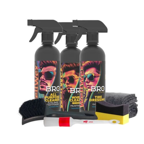 Bro Line by WellWex gumi és felniápoló csomag 