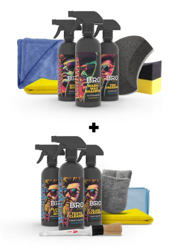 Bro Line by WellWex külső és belső autóápolási csomag - BASIC