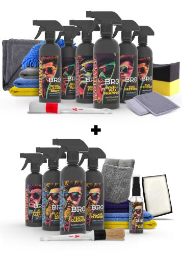 Bro Line by WellWex külső és belső autóápolási csomag - PRO