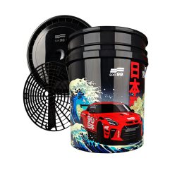   Soft99 Autókozmetika vödör ülepítő ráccsal és tetővel 19l