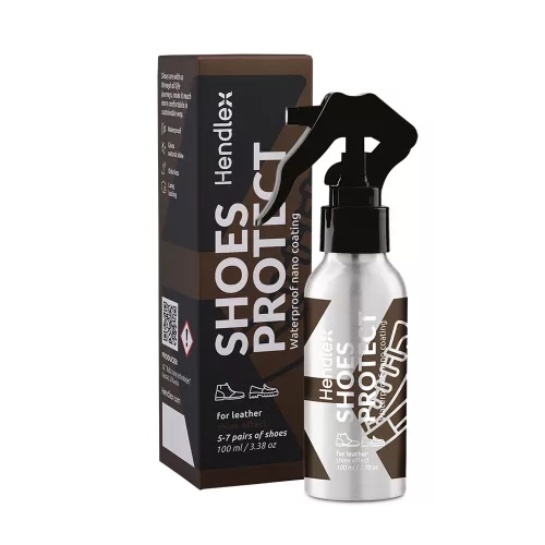 Hendlex Shoes Protect for leather impregnáló - shine effect - 100 ml