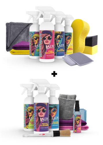 Lady Line by WellWex külső és belső autóápolási csomag - MAX