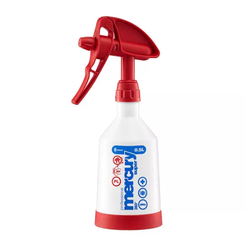 Kwazar Mercury PRO+ Super 360 piros permetező - 1L
