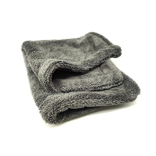 WellWex Twisted Loop, Double Sided, Grey - kétoldalas, csavart szálas autós törölköző szürke, 60*90cm