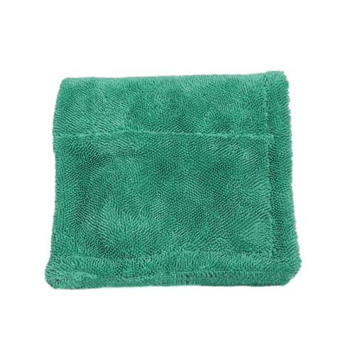 WellWex Twisted Loop Mini Menta - kétoldalas, csavart szálas autóstörölköző 40*40cm