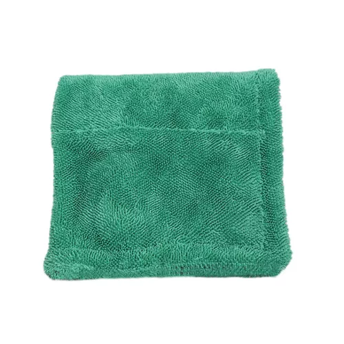 WellWex Twisted Loop Mini Menta - kétoldalas, csavart szálas autós törölköző 40*40cm