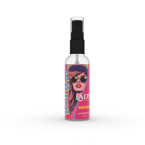 Lady Line by WellWex ROUGE női autóparfüm - 100ML