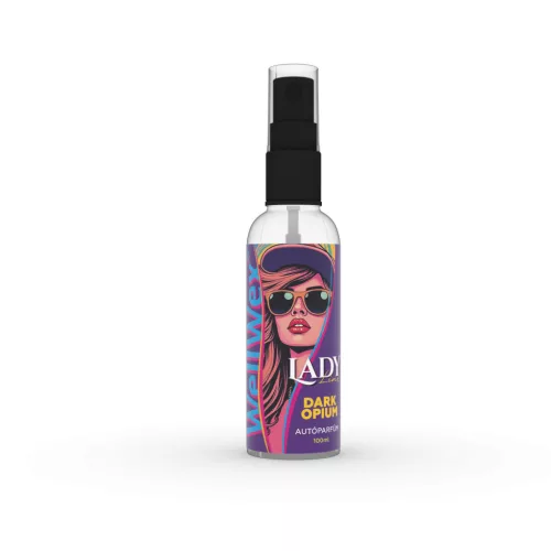 Lady Line by WellWex DARK OPIUM női autóparfüm - 100ML