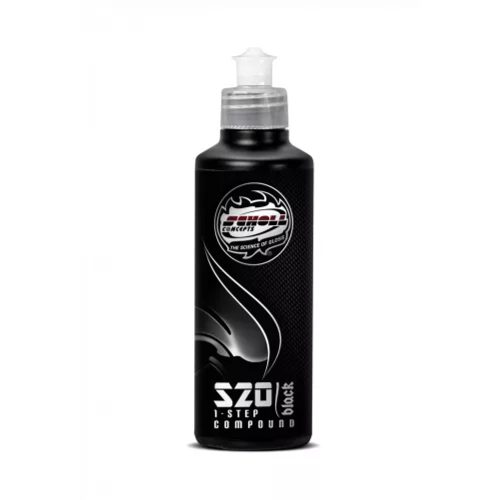 Scholl S20 BLACK Real 1-Step, Egylépcsős Polírpaszta 250 g
